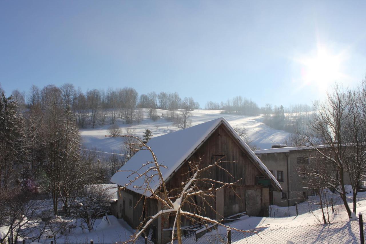 비스와 Cudne Manowce B&B 외부 사진